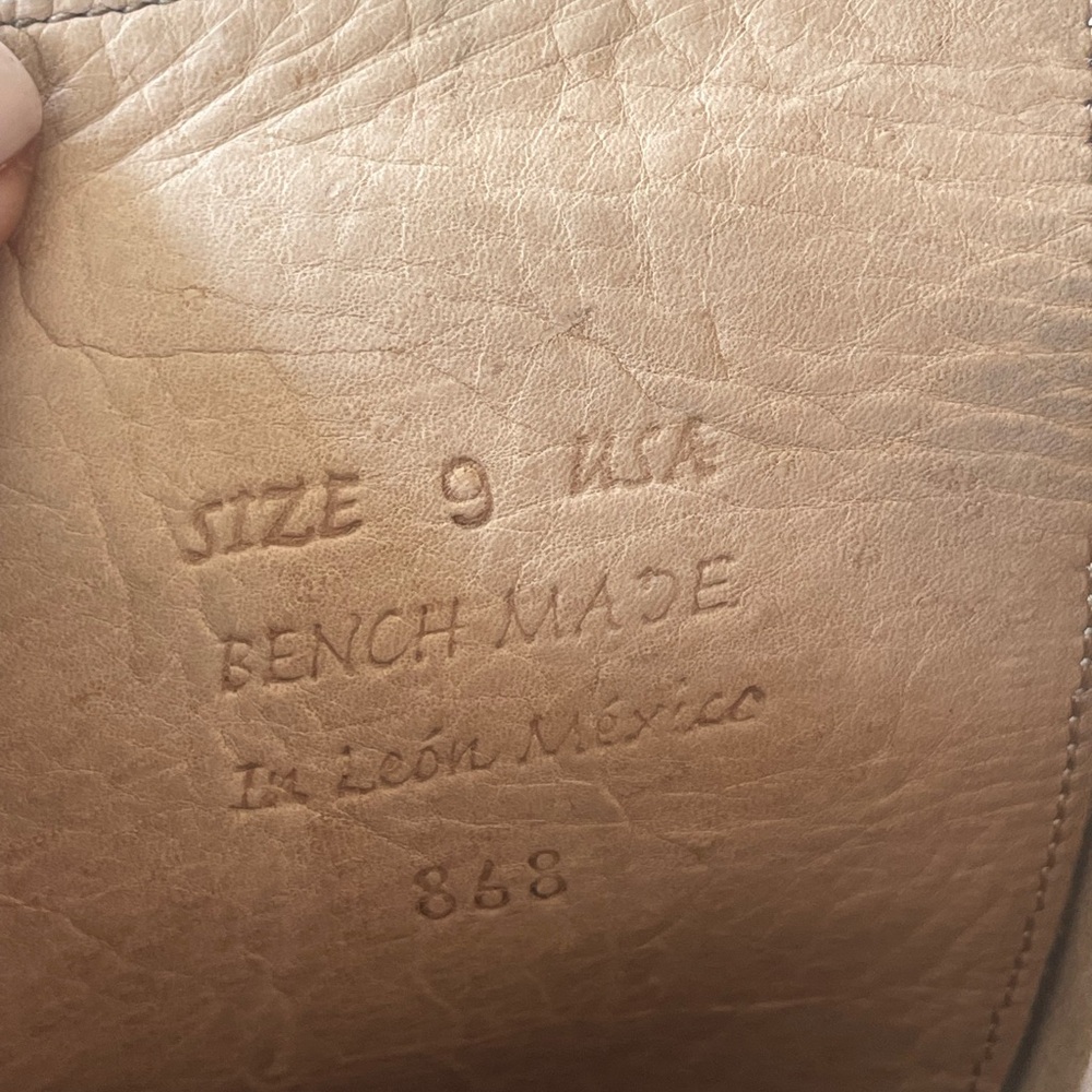 BED STU MANCHESTER LACE BACK DISTRESSED BOOTS SIZE 9 - Picture 8 of 16